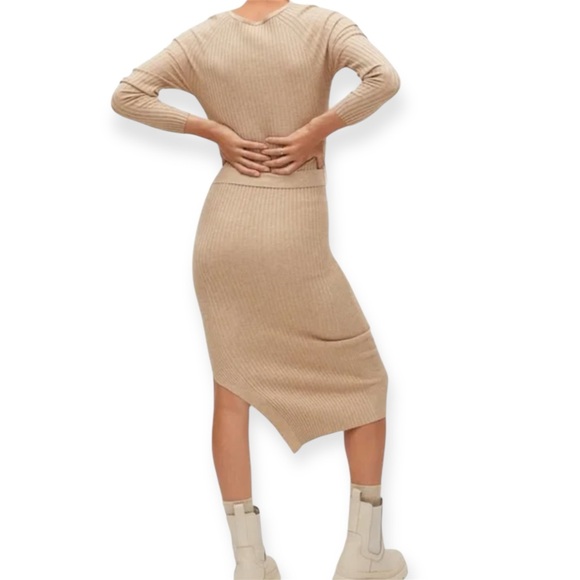 Mango Ribbed Knit Dress - Picture 3 of 5